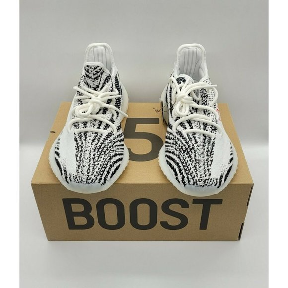 Adidas Yeezy Boost 350 V2 'Zebra' CP9654 - Picture 5 of 11